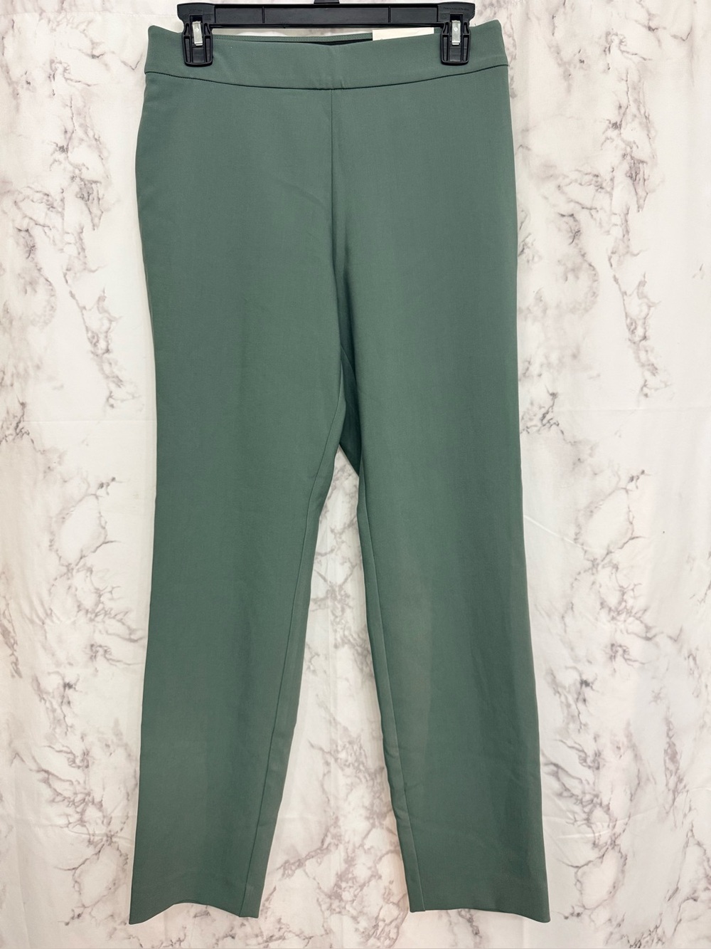 a new day Sage/Light Olive Green Pull-On Leg Pants with side zipper